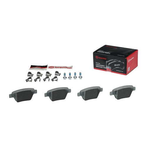 Brembo Rear Ceramic Brake Pads Fits 2010-2014 Volkswagen Jetta 4 Piece P85114N