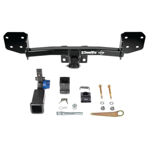 Draw-Tite 76907 Trailer Hitch Rear Hidden Hitch Class III 2 Inch Receiver