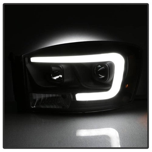 Version 2 Proj Headlights Lt Bar Bl