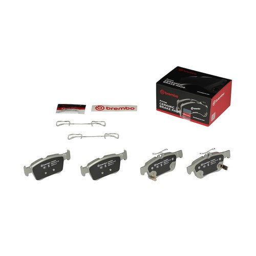 Brembo Rear Ceramic Brake Pads Fits 2016-2024 Honda Civic 4 Pc Brake Set P28089N