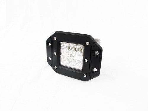 Race Sport Lighting RS-18W6LED-FM BLACK SHELL DAYTIME RUNNING LIGHTS