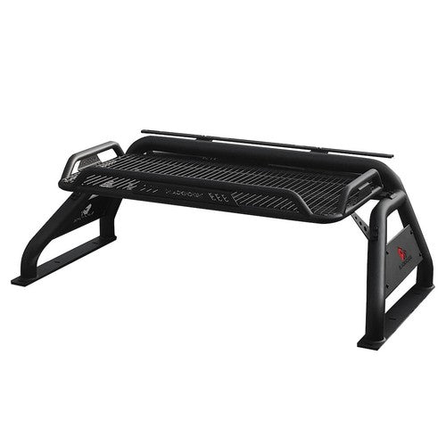 Black Horse Offroad RB-BA1B Tubular Powder Coated Steel Truck Bed Bar