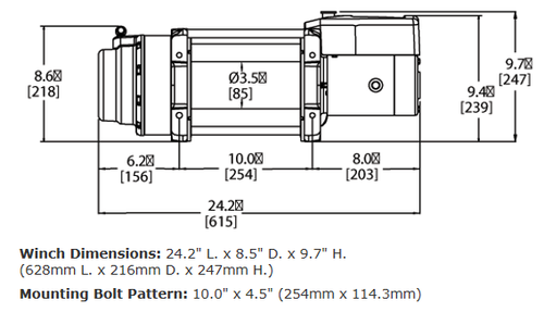 Warn 68801 16.5ti Series WINCHES
