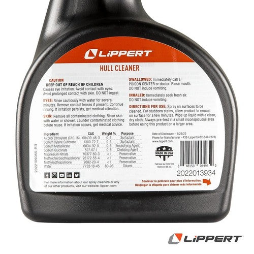 Lippert Components 2022013934  RV CLEANERS INTERIOR & SPECIAL