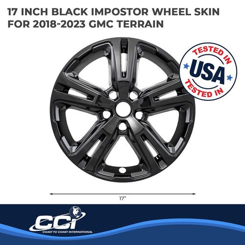 Coast To Coast IWCIMP417BLK IMPOSTOR  WHEEL COVER