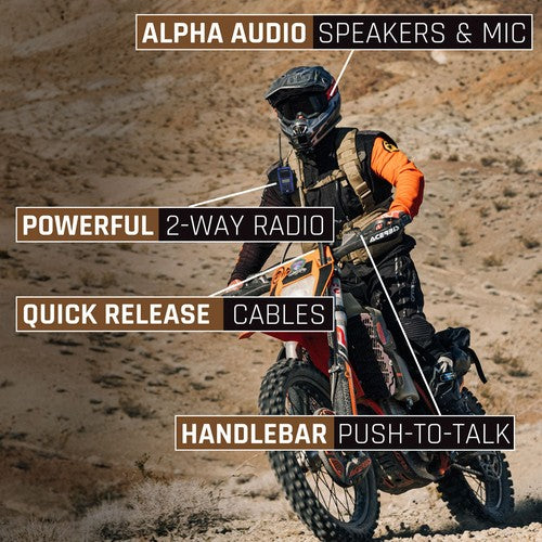 Rugged Radios MH-KIT-GMR2 Moto Max CB RADIO