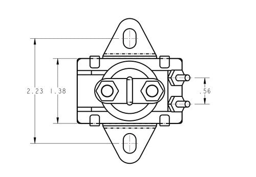 Sierra Marine 18-5817 Marine Series MARINE STARTER SOLENOID