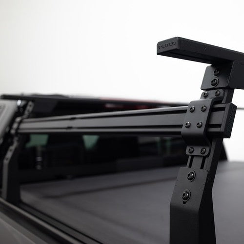 Putco 192265-2 Bed Cargo Rack Cross Bar 65 Inch Length Black Aluminum Set Of 2