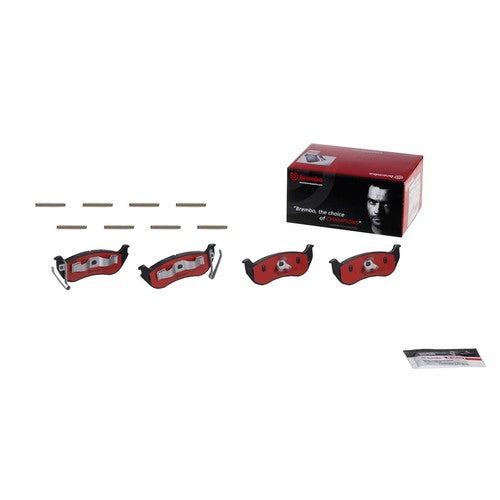 Brembo Rear Ceramic Brake Pads Fits 2004-2006 Wrangler TJ 4 Pc  Brakes P37009N