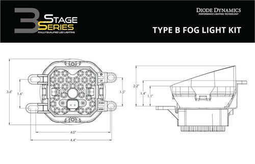 Diode Dynamics DD6997 Stage Series Sport LED LIGHTS