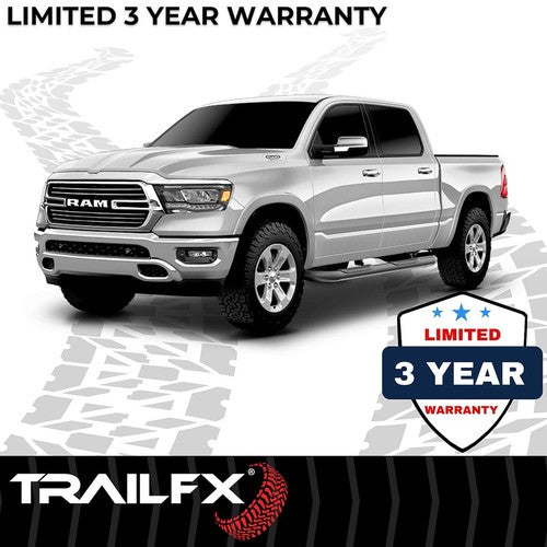 TrailFX A1006B TFX 4" Oval Tube Side Steps NERF BAR OVAL 4"