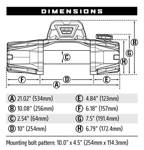 Warn 103253 VR EVO 10-S WINCHES