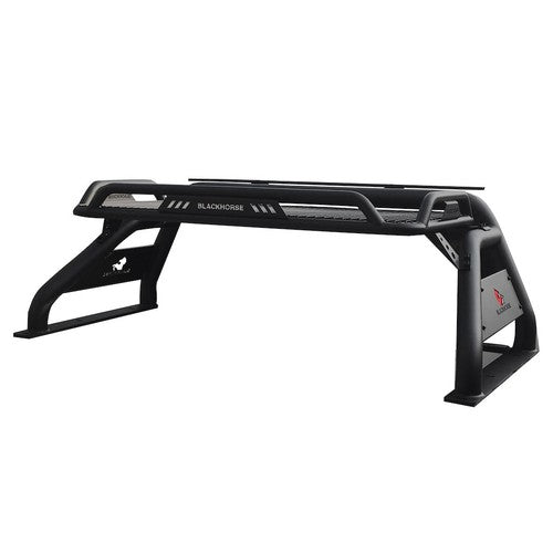 Black Horse Offroad RB-BA1B Tubular Powder Coated Steel Truck Bed Bar