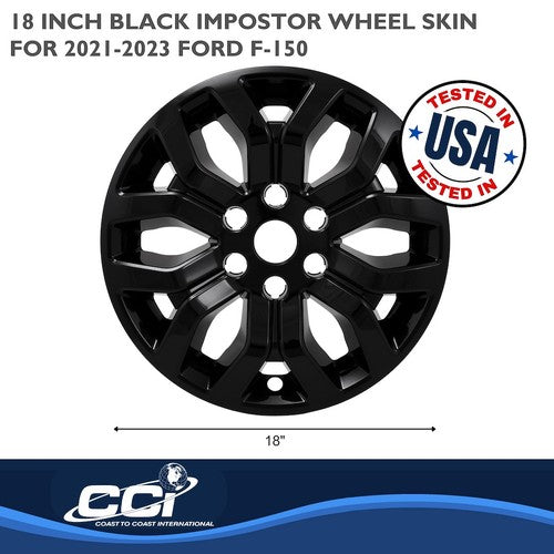 Coast To Coast IMP491BLK IMPOSTOR  WHEEL COVER
