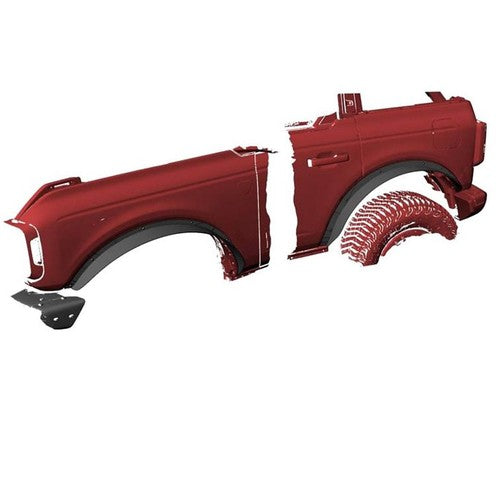 Black Horse Offroad FF-FBFR21  FENDER FLARES