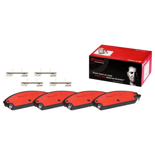 Brembo Front Ceramic Brake Pads Fits 2006-2012 Dodge Charger 4 Piece P11017N