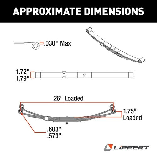 Lippert Components 124903  TRAILER AXLE ACCESSORIES