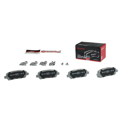 Brembo Rear Ceramic Brake Pads Fits 2008-2013 Toyota Highlander 4 Piece P83138N