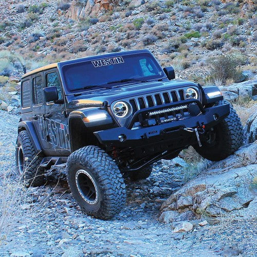 Westin Automotive 59-80115 Textured Black Steel Bumper