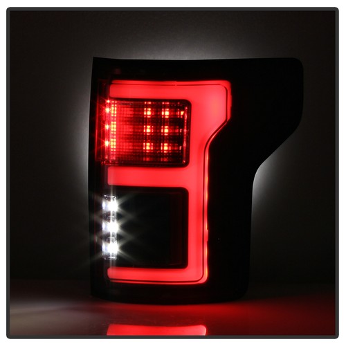 Spyder 5085313 Led Tail Lights Light Bar Compatible W/Rear Blind Spot Sensor Onl