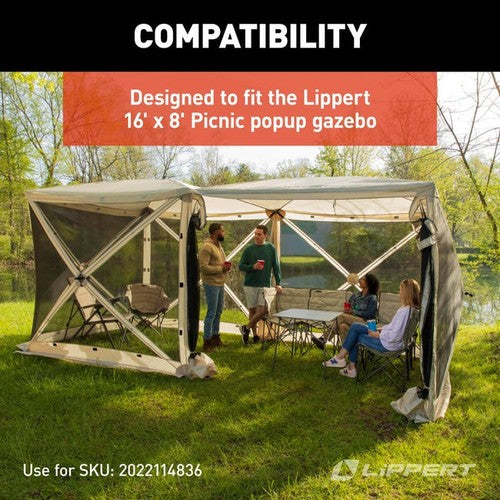 Lippert Components 2022114837  AWNINGS-PATIO WINDOW & DOOR RV