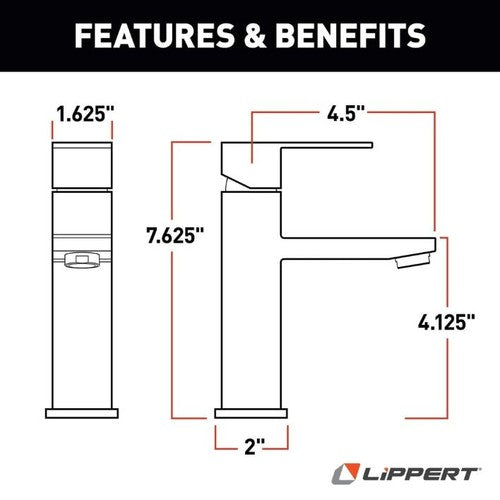 Lippert Components 2024025311 Flow Max  FAUCETS & COMPONENTS RV