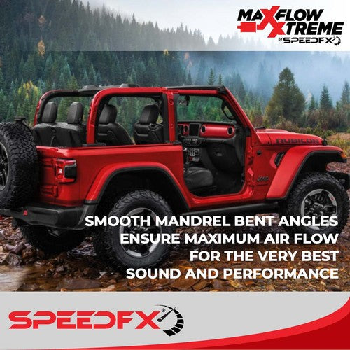SpeedFX 50600 MaxFlow Xtreme Axle Back System EXHAUST SYSTEM