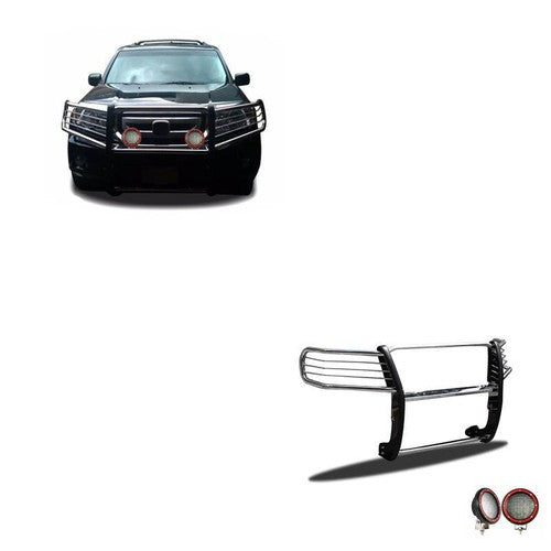 Black Horse Offroad 17H151402MSS-PLFR  GRILL GUARD