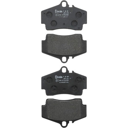 Brembo Rear Low Metallic Brake Pads Fits 1999-2008 Porsche 911 Brakes P65008