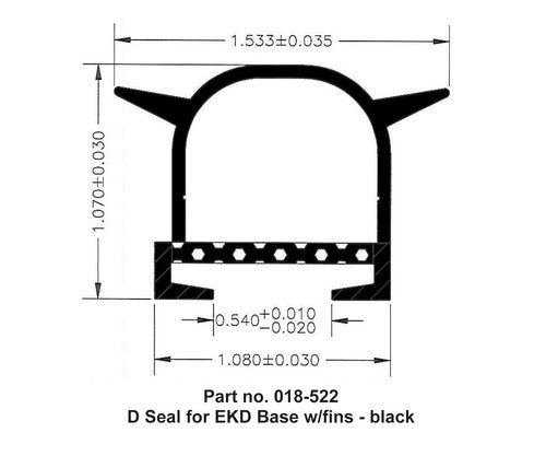 AP Products 018-522  HARDWARE SEALS WEATHERSTRIP RV