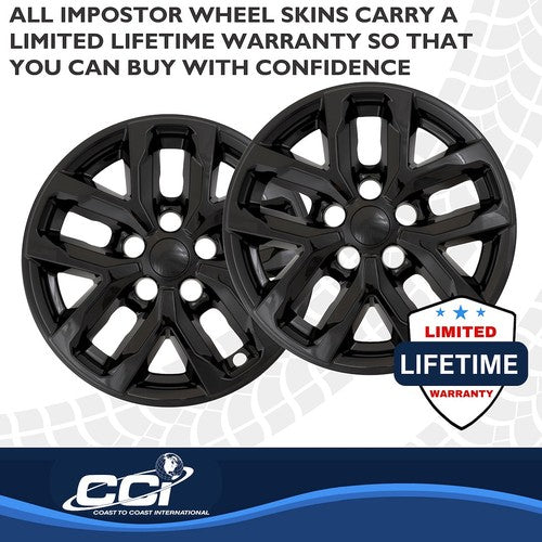 Coast To Coast IMP508BLK IMPOSTOR  WHEEL COVER