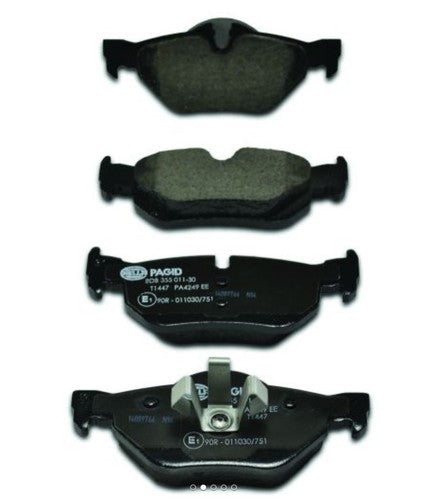 Hella Rear Low Metallic Brake Pads Fits 2007?2013 BMW 328i Brakes 2 Pc 355011301