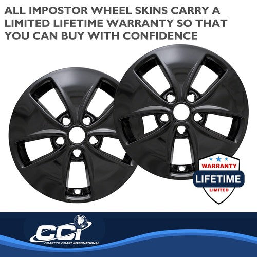 Coast To Coast IWCIMP400BLK IMPOSTOR  WHEEL COVER