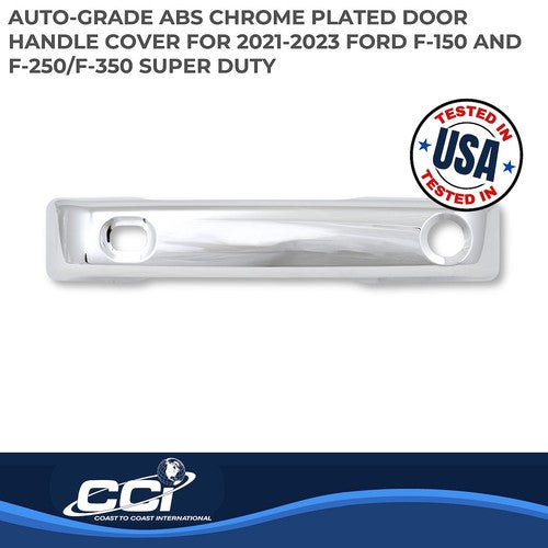 Coast To Coast CCIDH68592S Exterior Door Handle Cover Chrome Plated Set Of 4