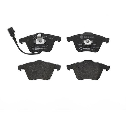 Brembo Front Low Metallic Brake Pads Fits  2012-2013 Volkswagen Golf R P85079