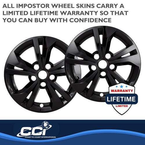 Coast To Coast IWCIMP487BLK IMPOSTOR  WHEEL COVER