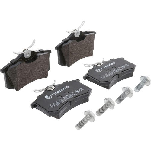 Brembo Rear Low Metallic Brake Pads Fits 2003-2006 Audi A4 Quattro 4 Pc P85017