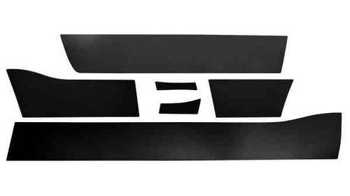 Putco 9751320BP Black Platinum ROCKER PANEL MOLDING