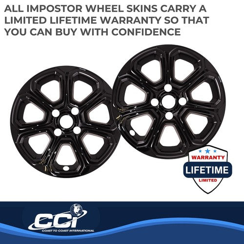Coast To Coast IWCIMP456BLK IMPOSTOR  WHEEL COVER