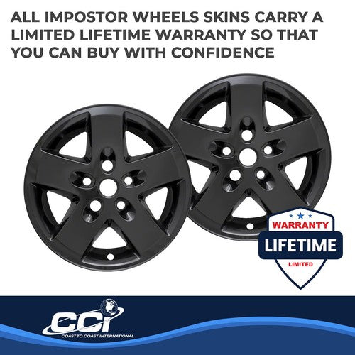 Coast To Coast IWCIMP340BLK IMPOSTOR  WHEEL COVER