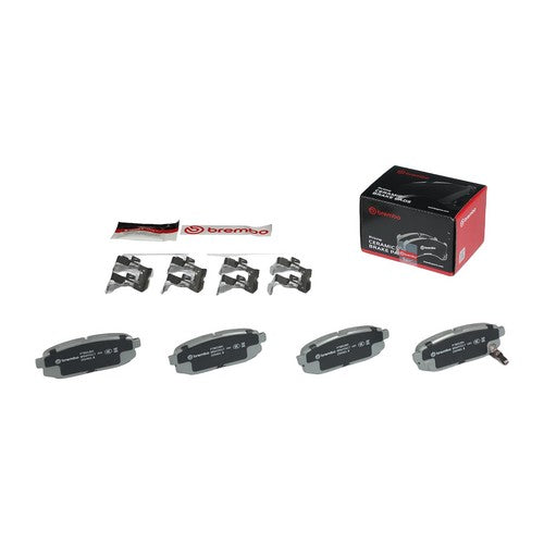 Brembo Rear Ceramic Brake Pads Fits 2013?2016 Scion FR-S 4 Pc Brakes P78018N