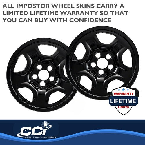 Coast To Coast IWCIMP97BLK IMPOSTOR  WHEEL COVER