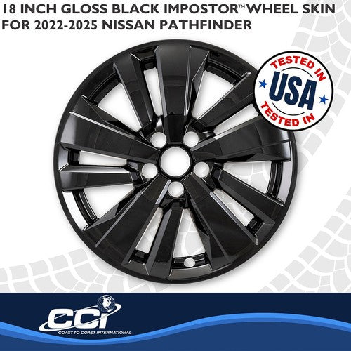 Coast To Coast IMP519BLK IMPOSTOR  WHEEL COVER