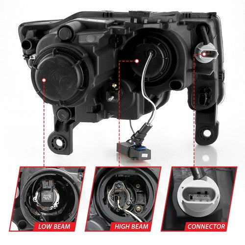 ANZO USA 111418  HEADLIGHT ASSEMBLY