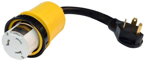Valterra A10-3050DBK Mighty Cord  PIGTAIL ADAPTERS AND PLUGS RV