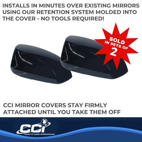 Coast To Coast MC67522RBK  MIRROR COVERS