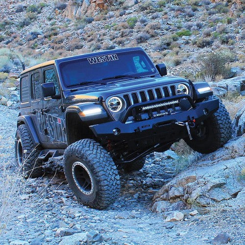 Westin Automotive 59-80115 Textured Black Steel Bumper