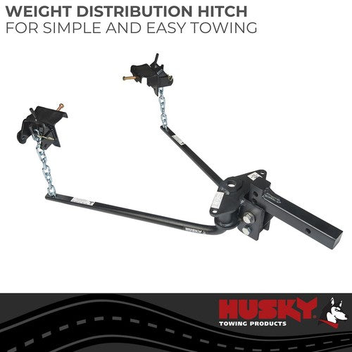 Husky Towing 31423 Husky Round Bar WEIGHT DISTRIBUTING HITCH