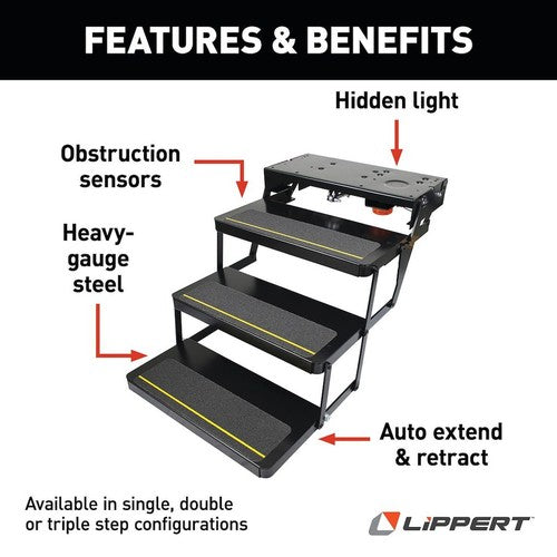 Lippert Components 365837 Series 25 STEPS & STEP RUGS RV