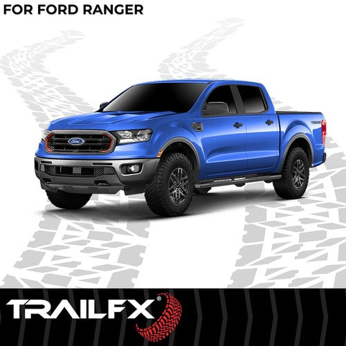 TrailFX AL4013B TrailFX A4 Series NERF BAR OVAL 4 1/2"